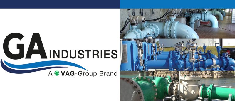 GA Industries / VAG large-diameter municipal water control valves